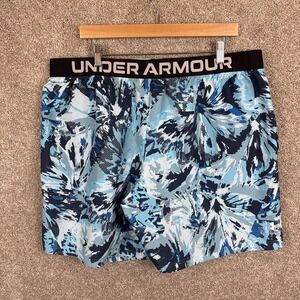 Under Armour Woven Adapt 8" Athletic Shorts Men's XXL‎ Blue Linerless